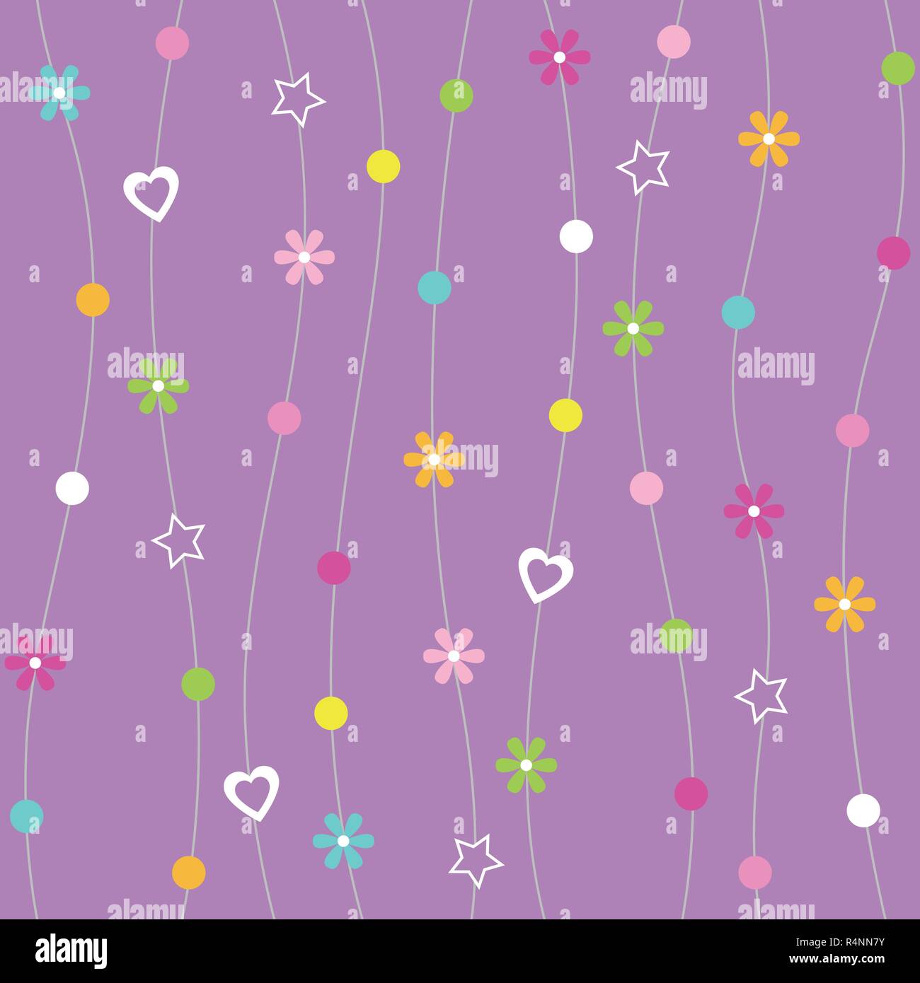 Seamless curved star pattern hi-res stock photography and images - Alamy