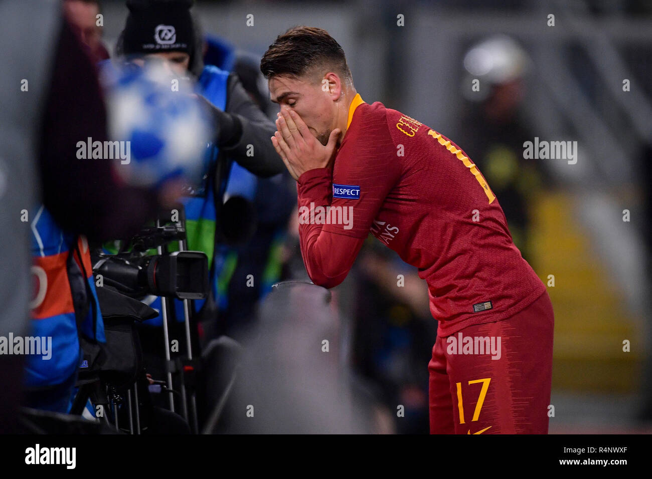 Cengiz Roma Rome, Italy. 27th November, 2018. : delusione Cengiz Under Photo Fabio ...