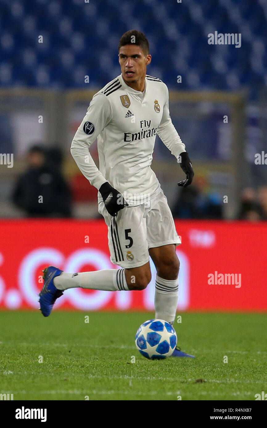 Varane As Roma Real madrid raphael varane hi-res stock photography and images - Alamy