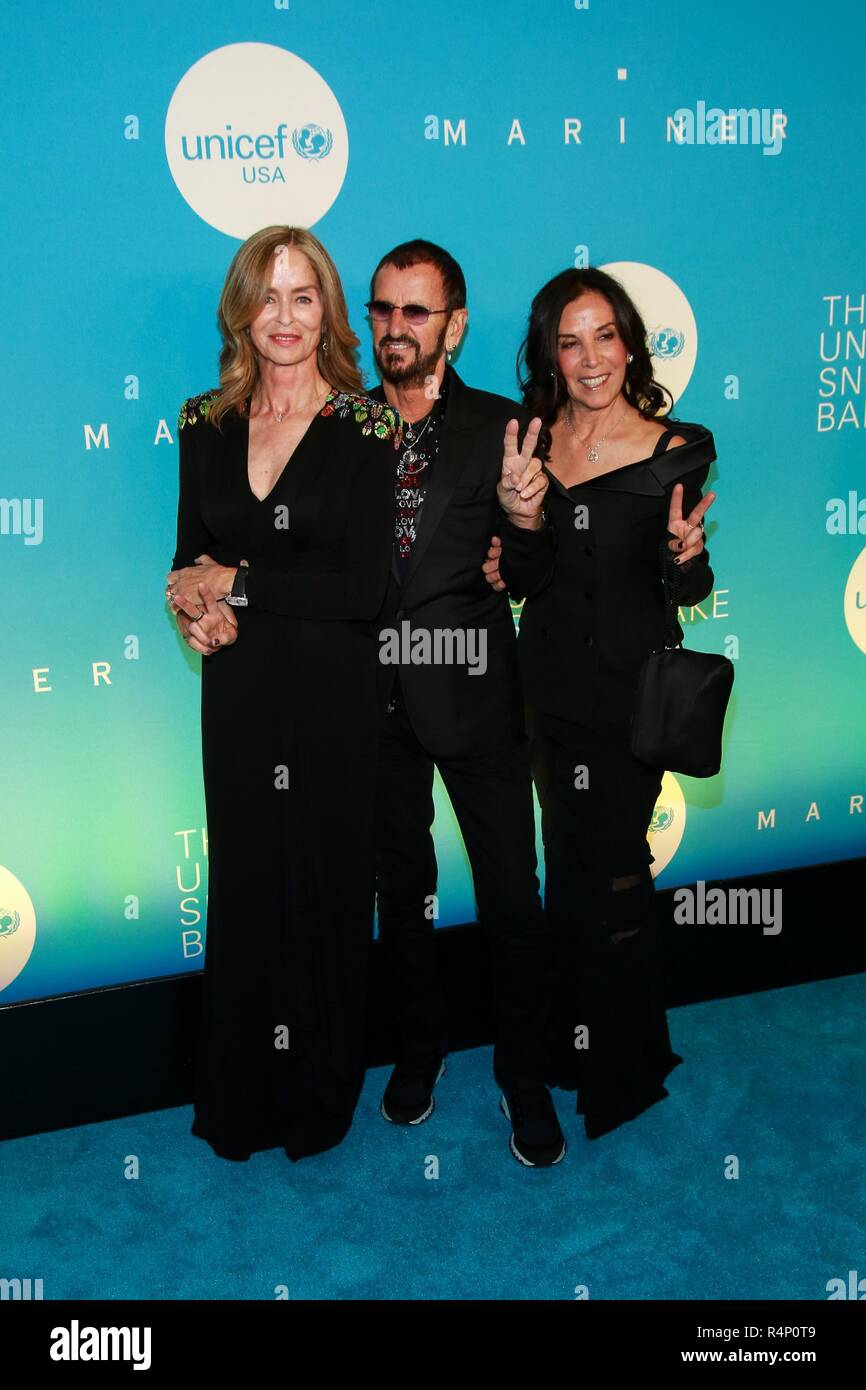 New York, NY, USA. 27th Nov, 2018. Barbara Bach, Ringo Starr, Sheryl
