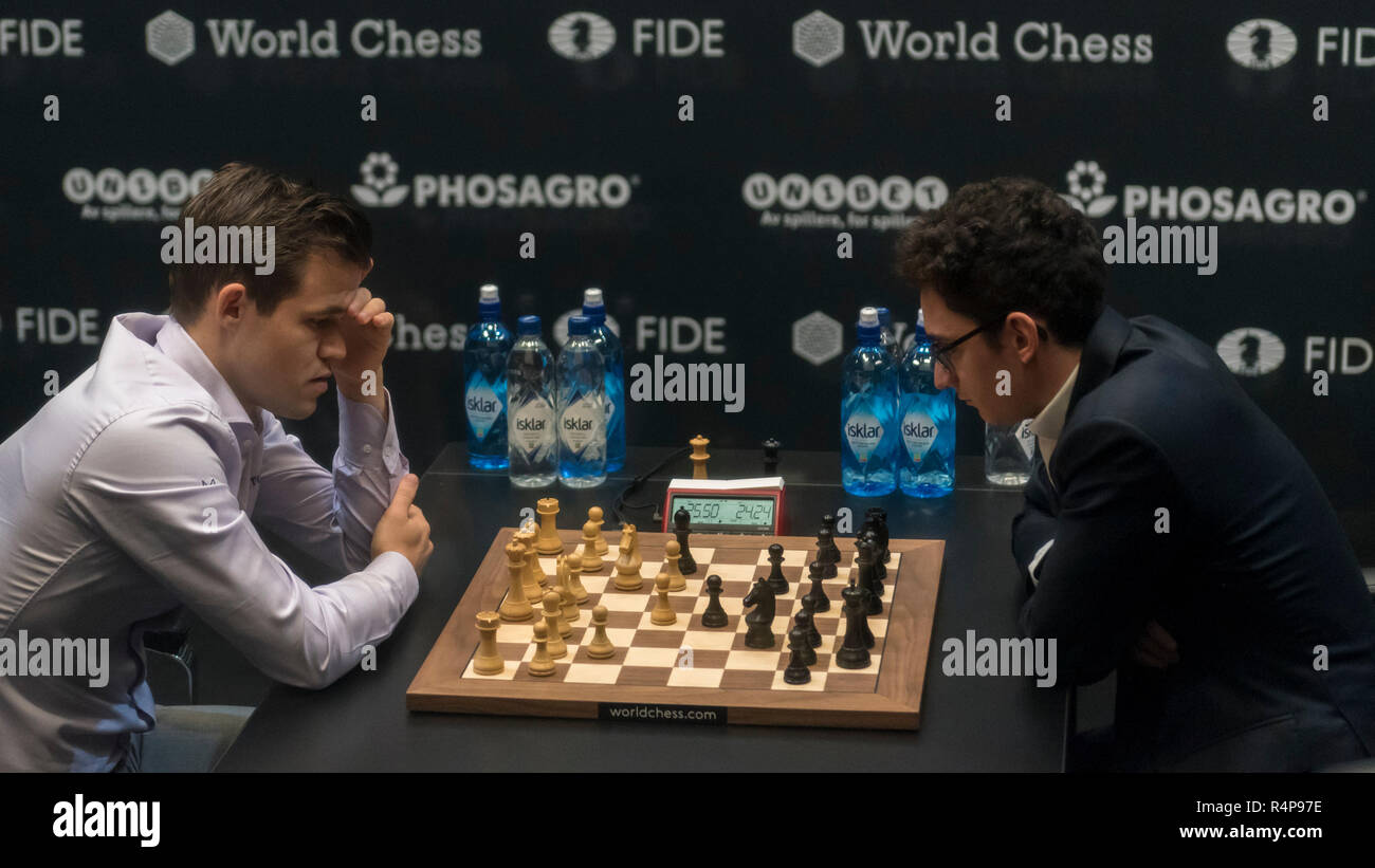 World Chess Championship 2018 - Caruana vs. Carlsen