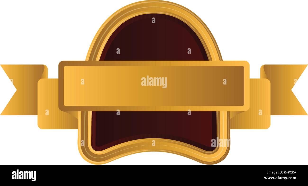 Isolated empty vintage premium label Stock Vector Image & Art - Alamy