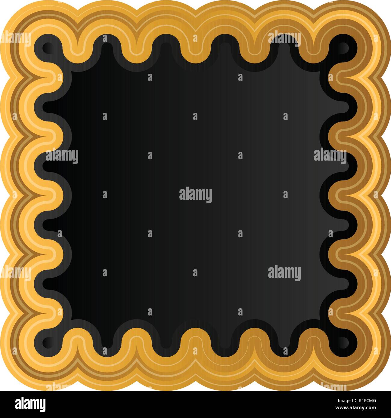 Isolated empty vintage premium label Stock Vector Image & Art - Alamy