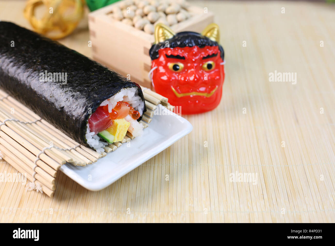 Eho Maki Sushi Roll Stock Photo Alamy