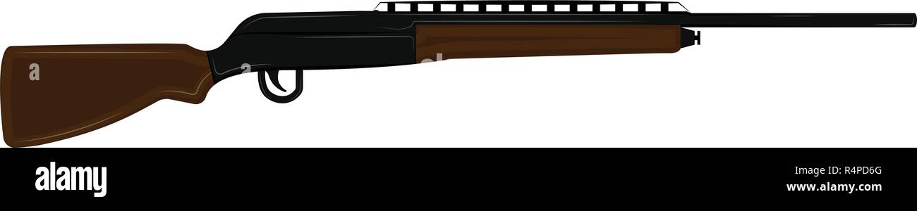 Isolated shotgun icon Stock Vector
