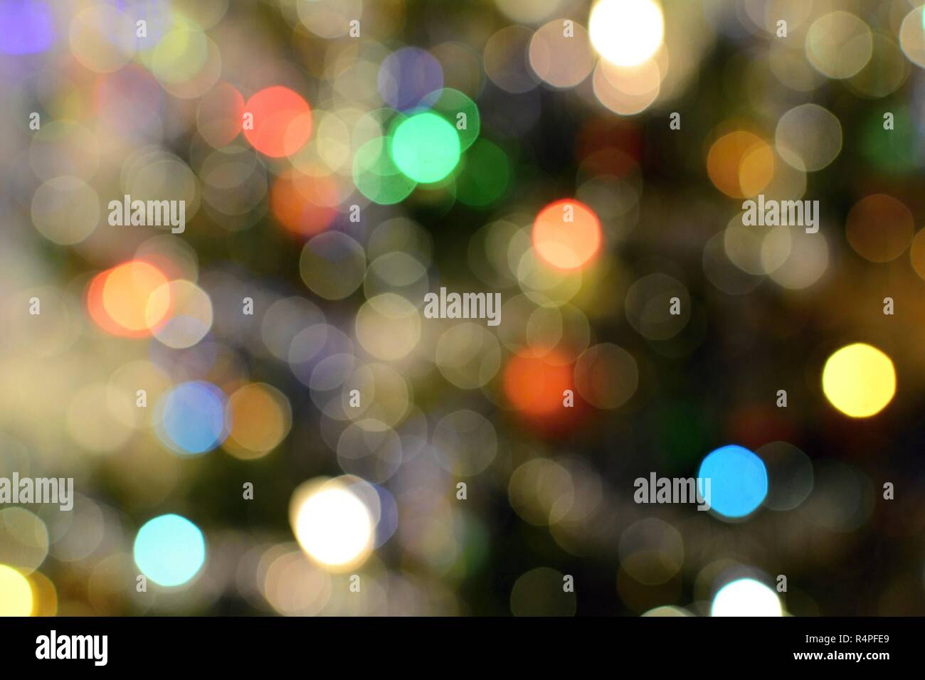 Colorful bokeh lights Stock Photo - Alamy