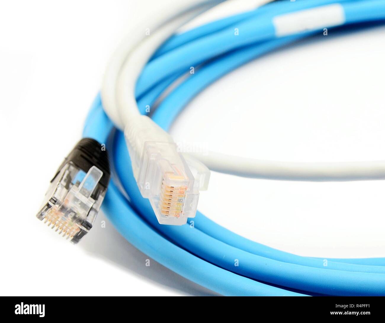 Color cables Stock Photo Alamy