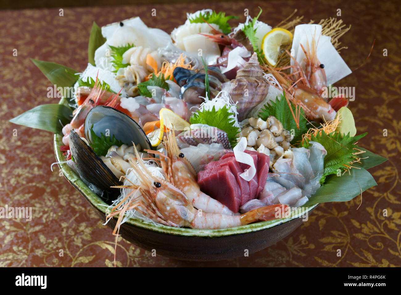 Selection of Sashimi Stock Photo Alamy