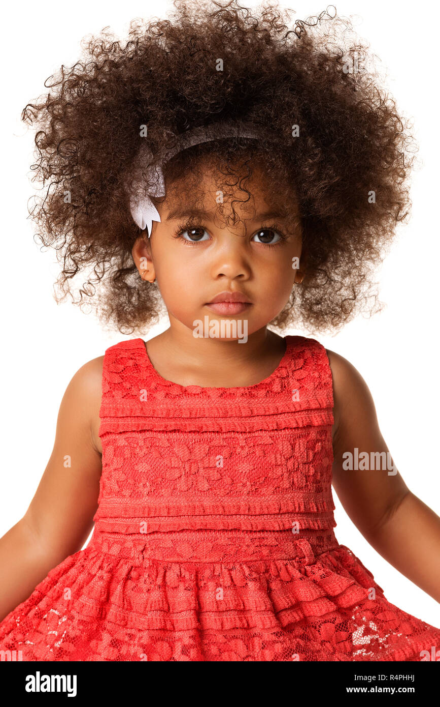 African American Hair Child Girl Stock Photos African American