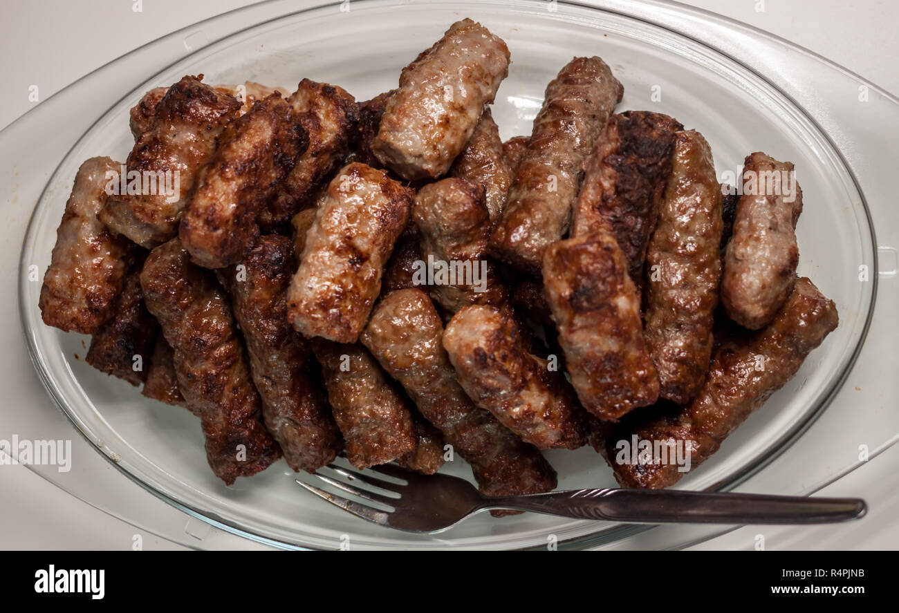 Barbecue grill bosnian food grilled hi-res stock photography and images -  Alamy