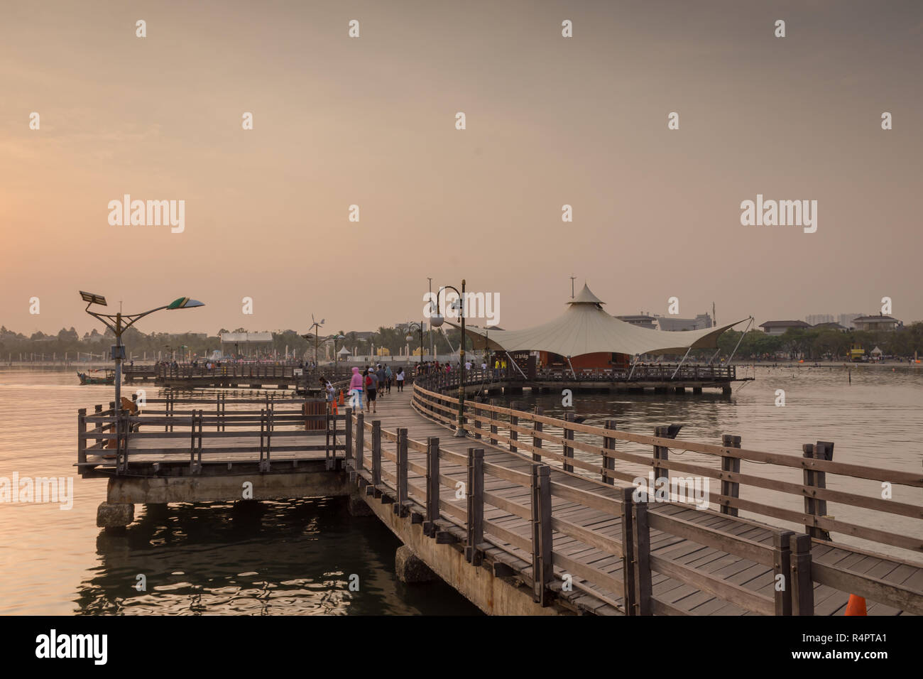 Jakarta, Indonesia - October 7th, 2018 : People morning activities with ...