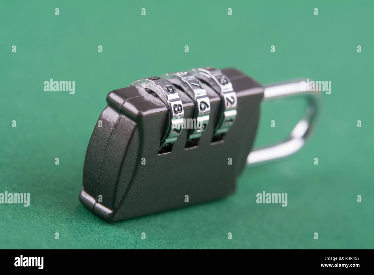 combination lock as a symbol photo for security Stock Photo