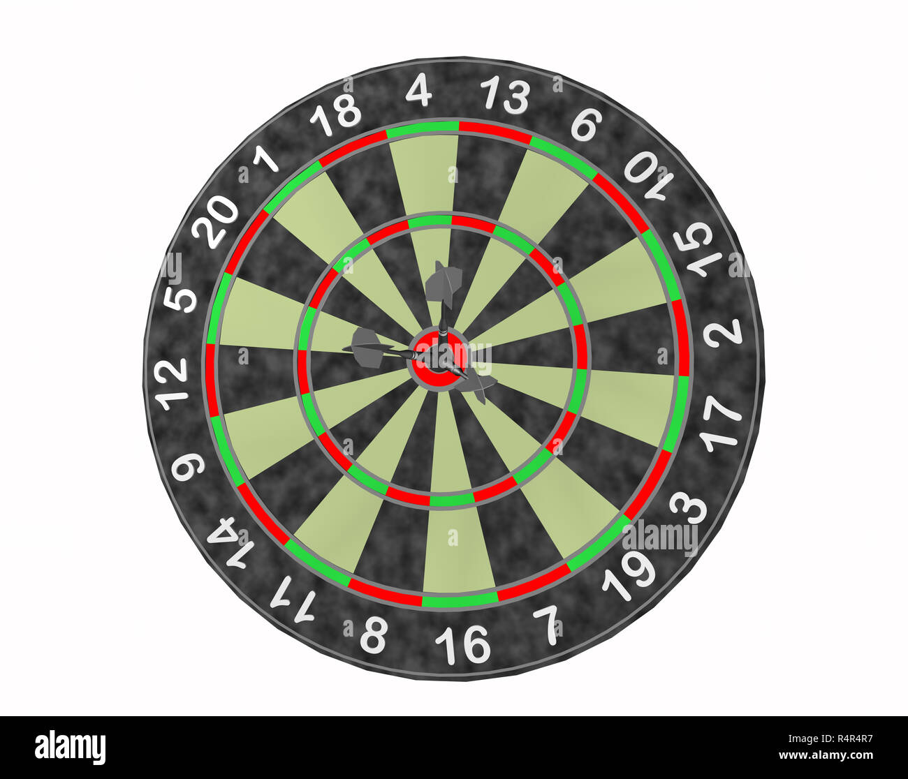dartboard with arrows free Stock Photo - Alamy