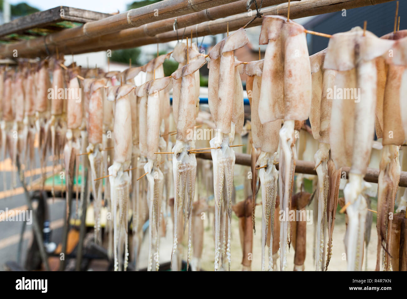 Fish drying hanger hi-res stock photography and images - Alamy
