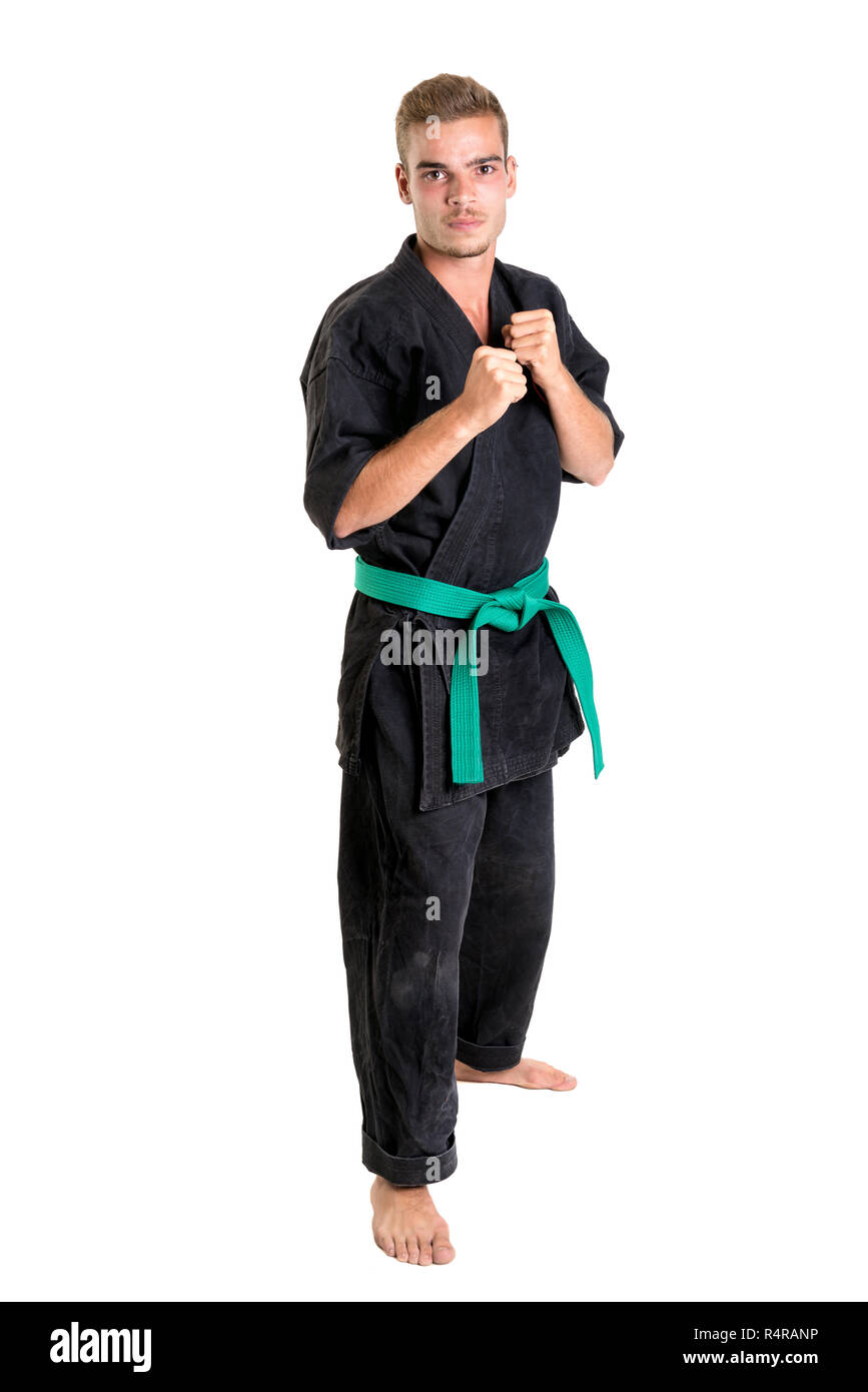 Martial arts student Stock Photo Alamy