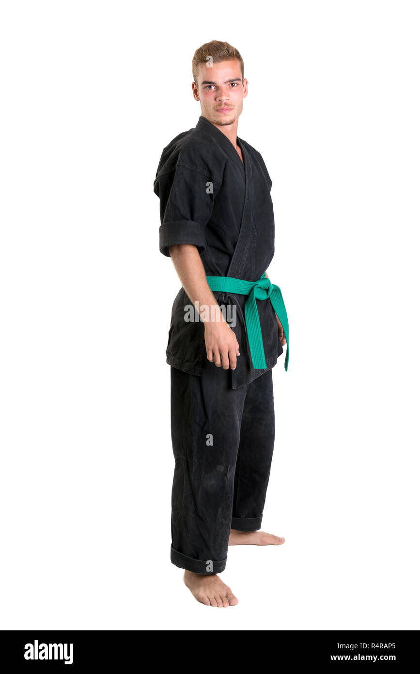Martial arts student Stock Photo Alamy