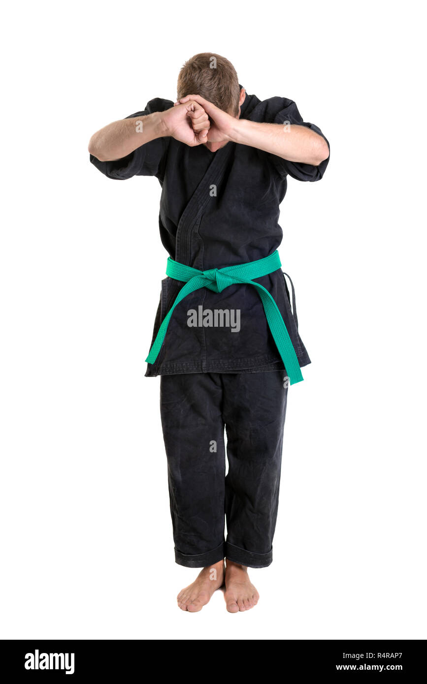 Martial arts student Stock Photo Alamy