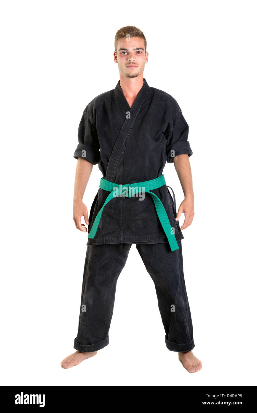 Martial arts student Stock Photo Alamy