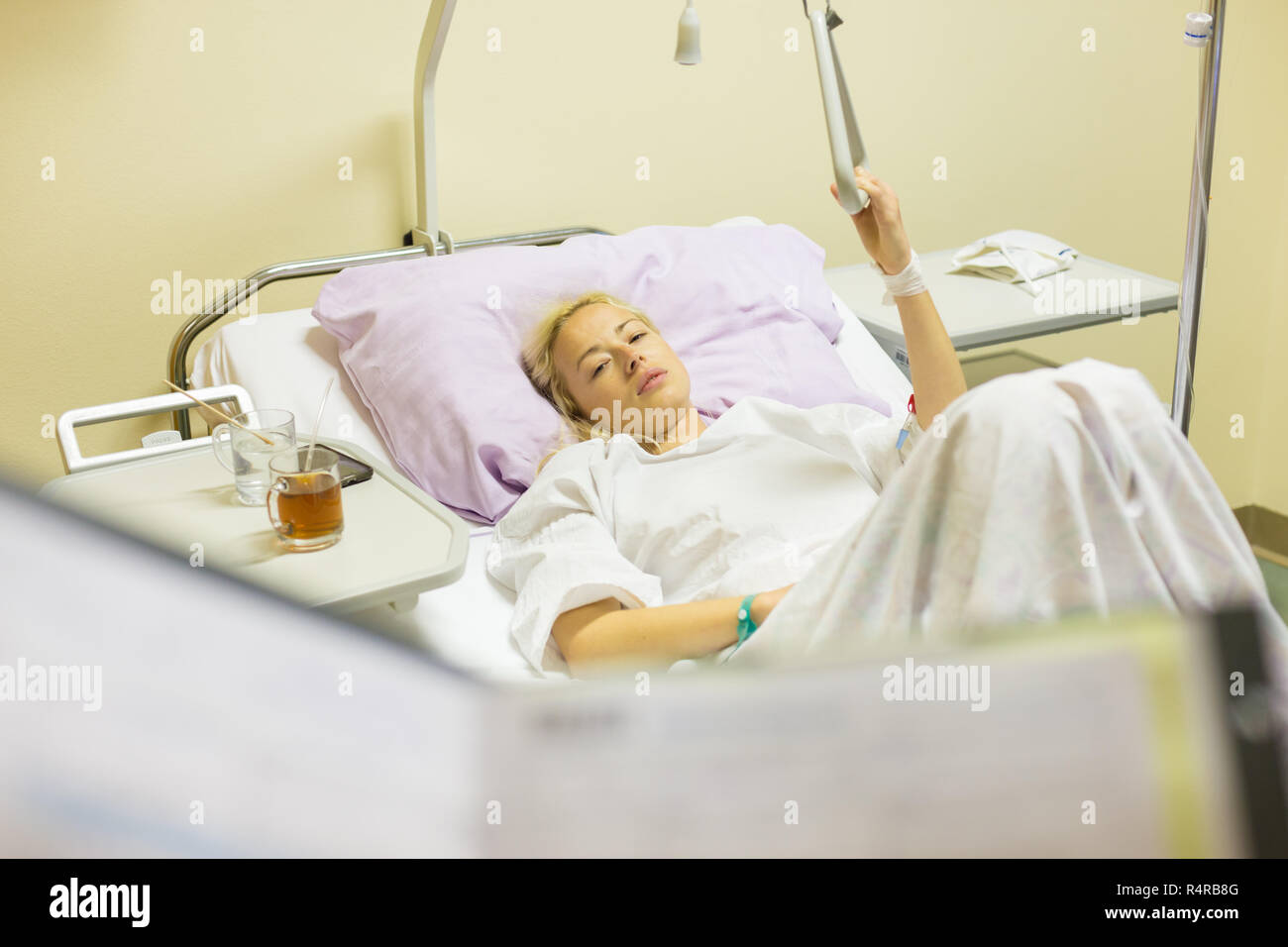 Bedridden girl hires stock photography and images Alamy