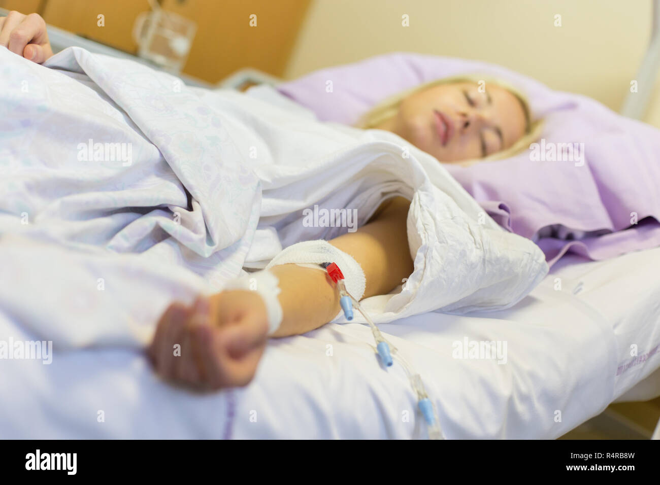 Bedridden girl hires stock photography and images Alamy