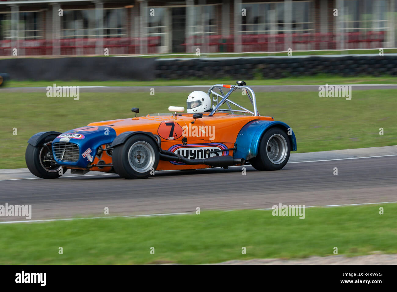 Classic car race meeting held at Zwartkops raceway in Pretoria, South