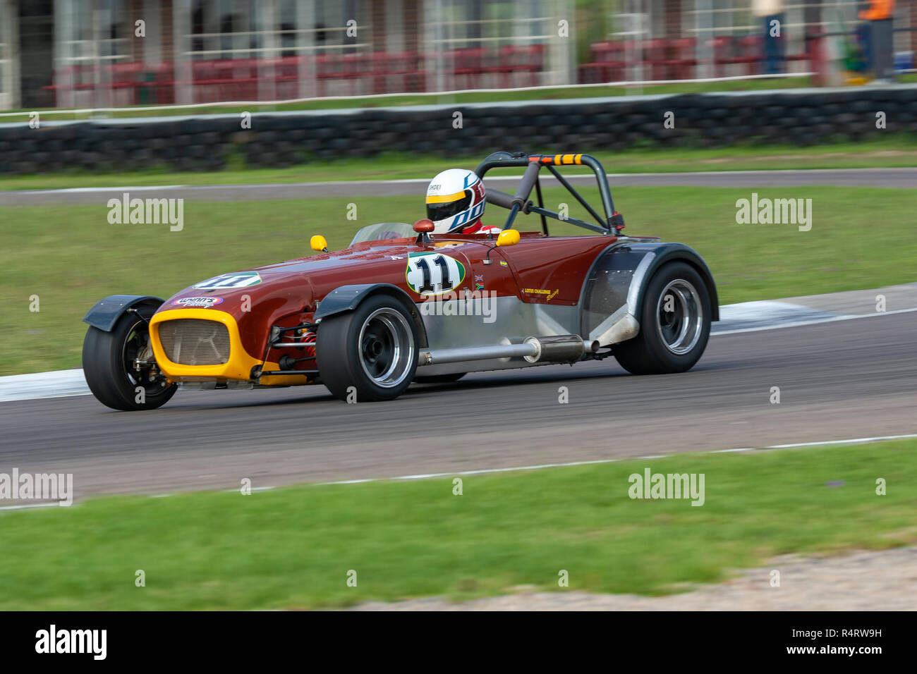 Classic car race meeting held at Zwartkops raceway in Pretoria, South