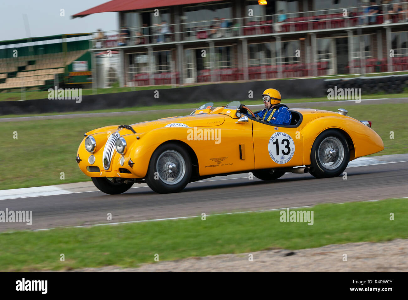 Classic car race meeting held at Zwartkops raceway in Pretoria, South