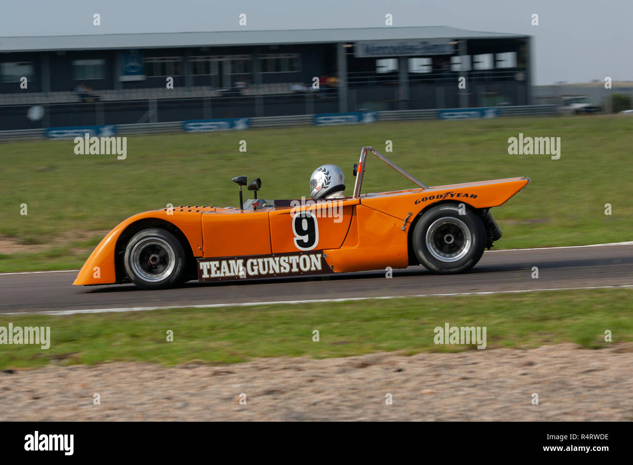 Classic and historic car racing meet held at the Zwartkops racetrack