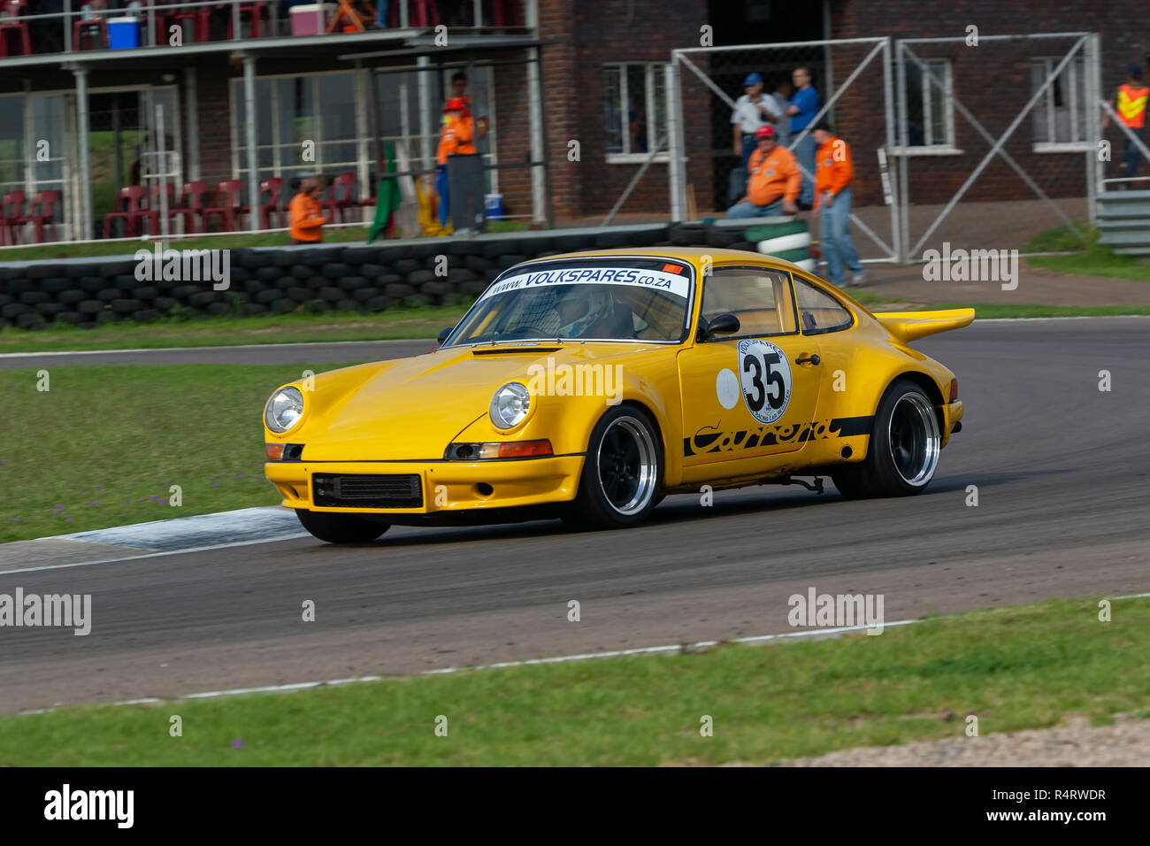 Historic Car Racing Classic and historic car racing meet held at the Zwartkops racetrack ...