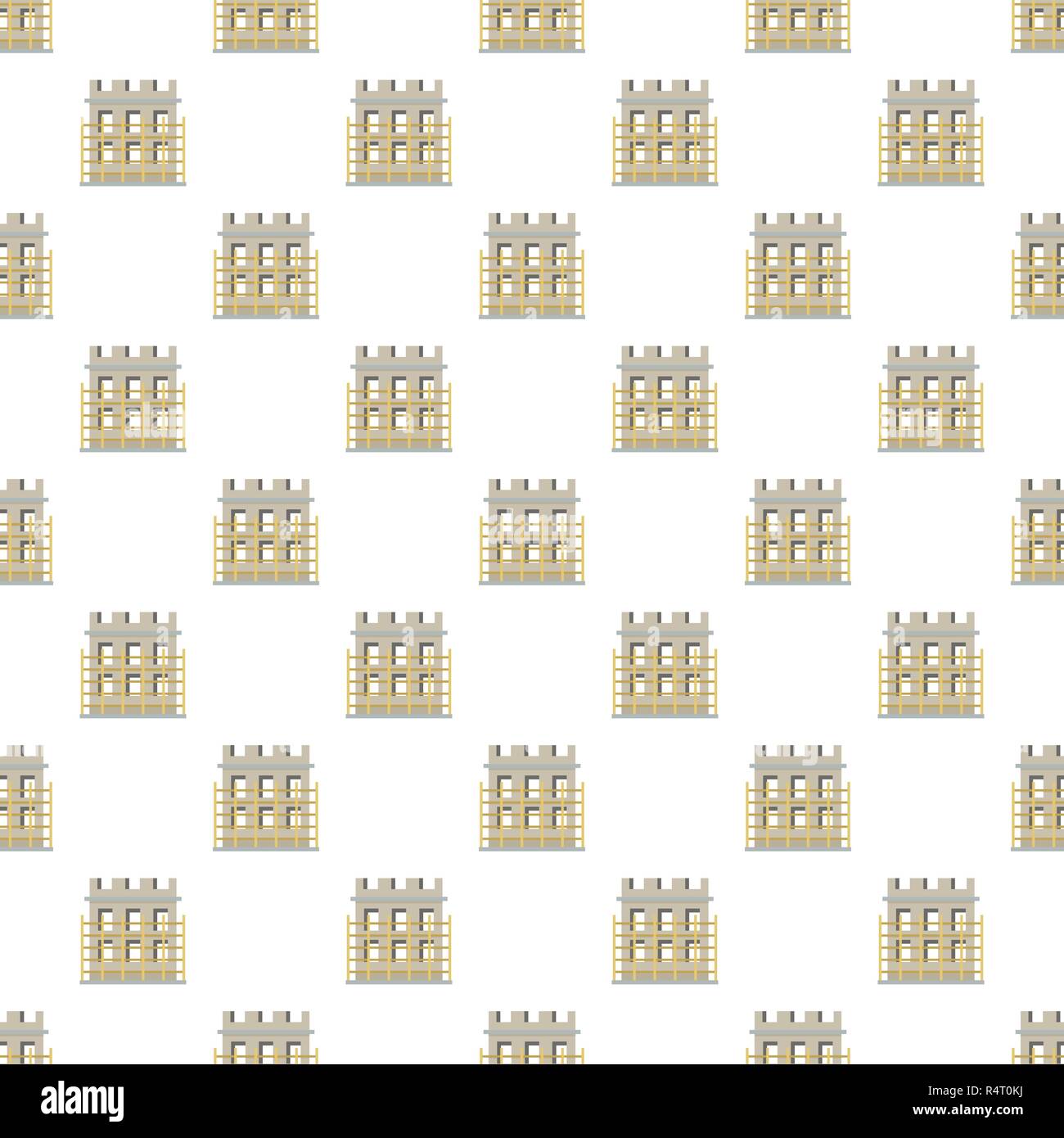 Construction material pattern seamless vector repeat for any web design ...