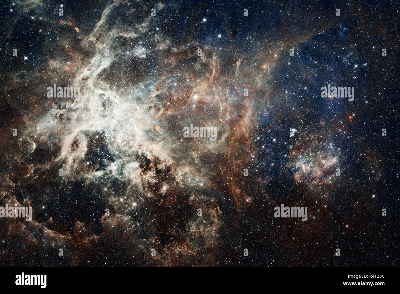 Galaxy, Starfield, Nebulae, Cluster Of Stars In Deep Space. Science ...