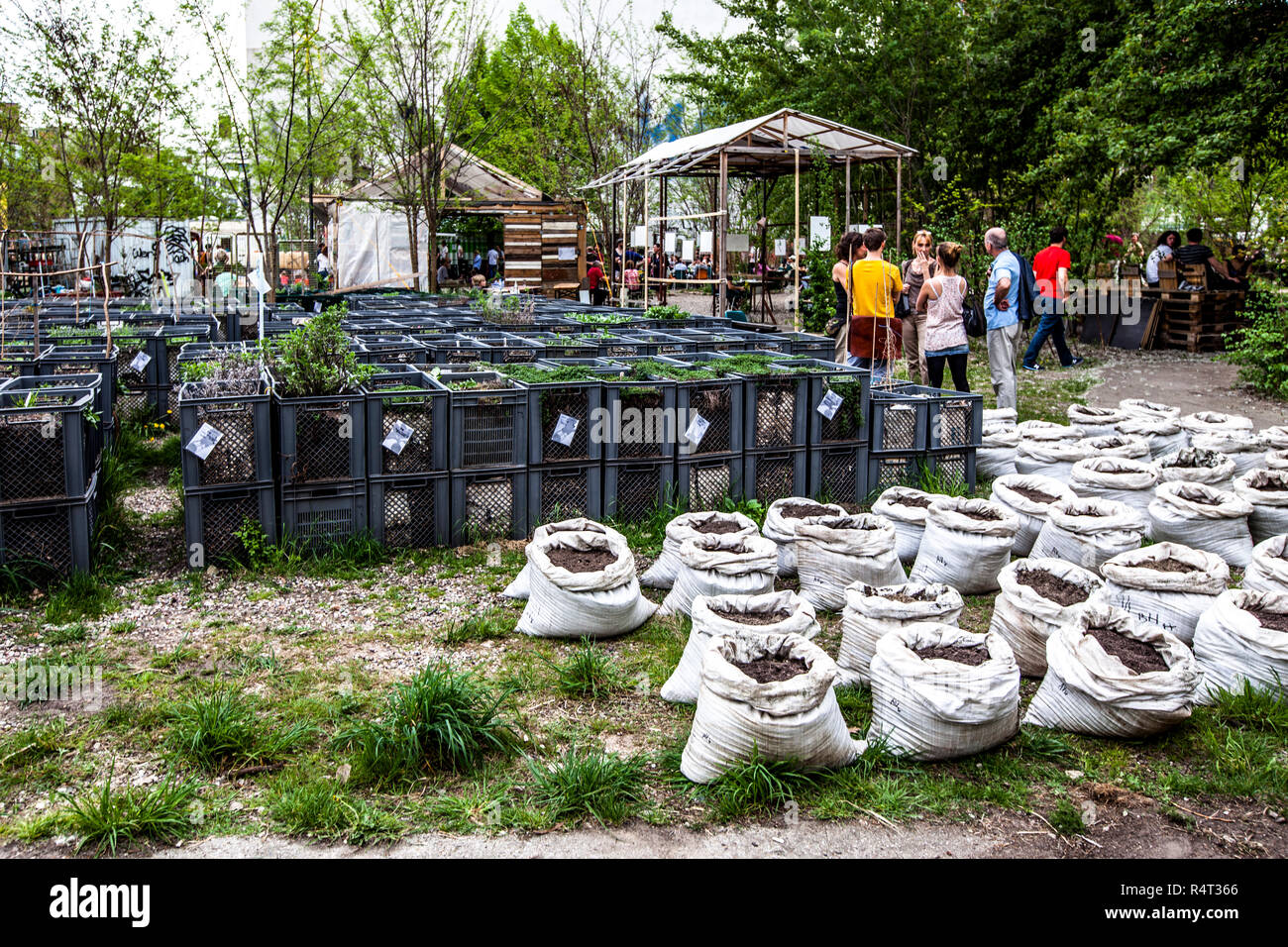 Vertical Gardening Prinzessinnengarten In Berlin Kreuzberg