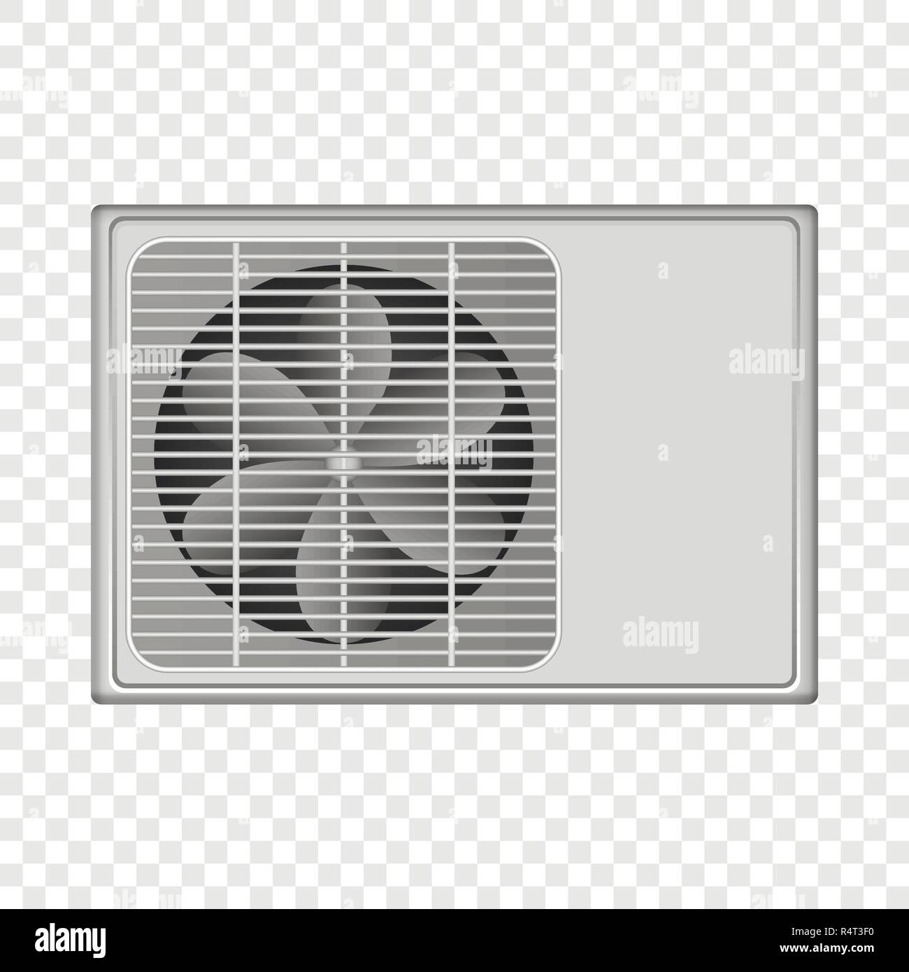 Download Outdoor Conditioner Fan Mockup Realistic Illustration Of Outdoor Conditioner Fan Vector Mockup For On Transparent Background Stock Vector Image Art Alamy