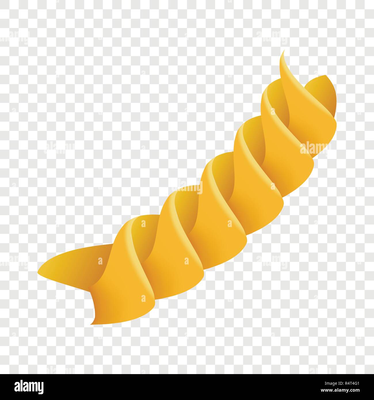 Download Fusilli Pasta Mockup Realistic Illustration Of Fusilli Pasta Vector Mockup For Web Design Isolated On White Background Stock Vector Image Art Alamy