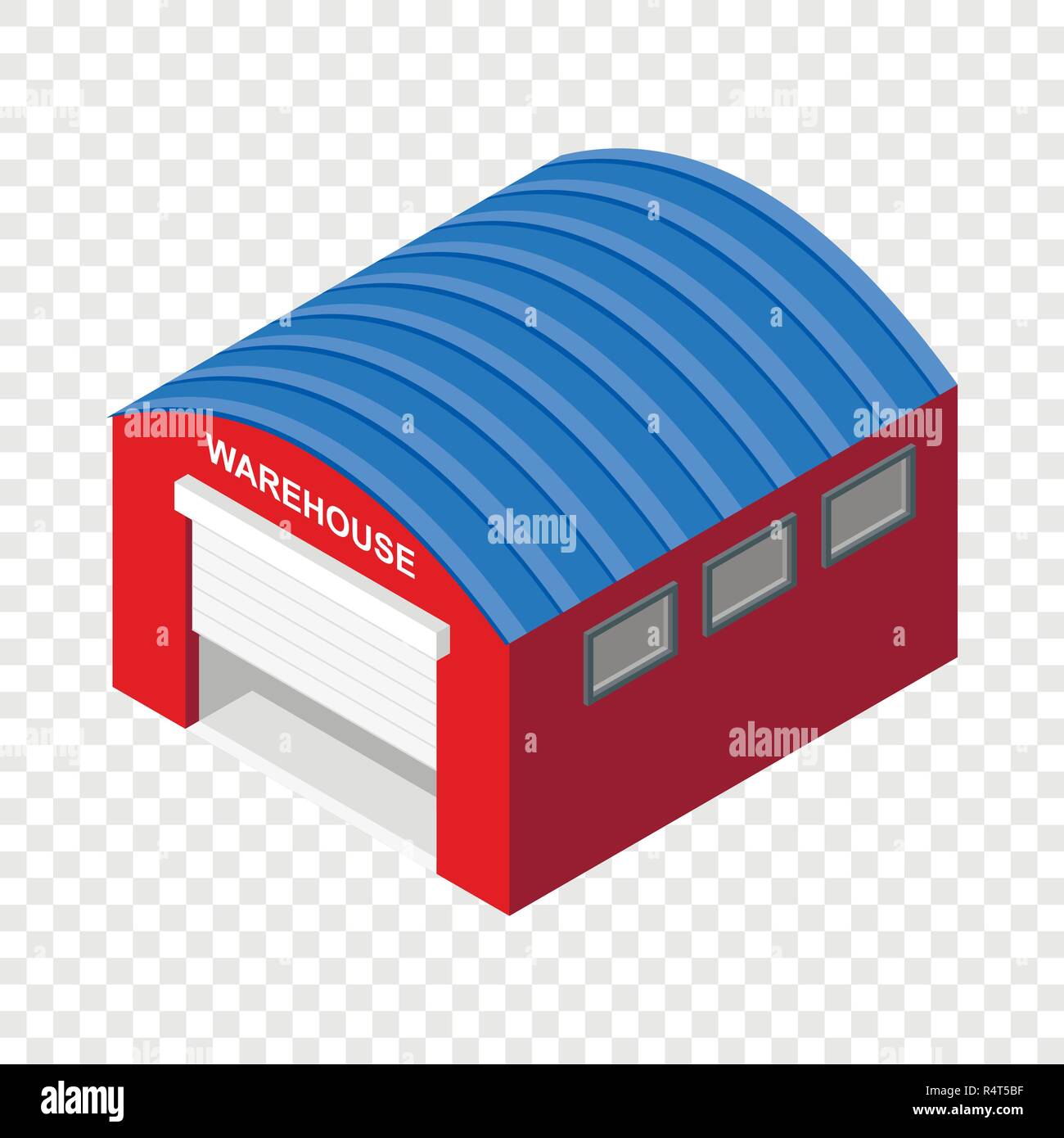 Warehouse Icon Isometric Of Warehouse Vector Icon For On Transparent Background Stock Vector Image Art Alamy