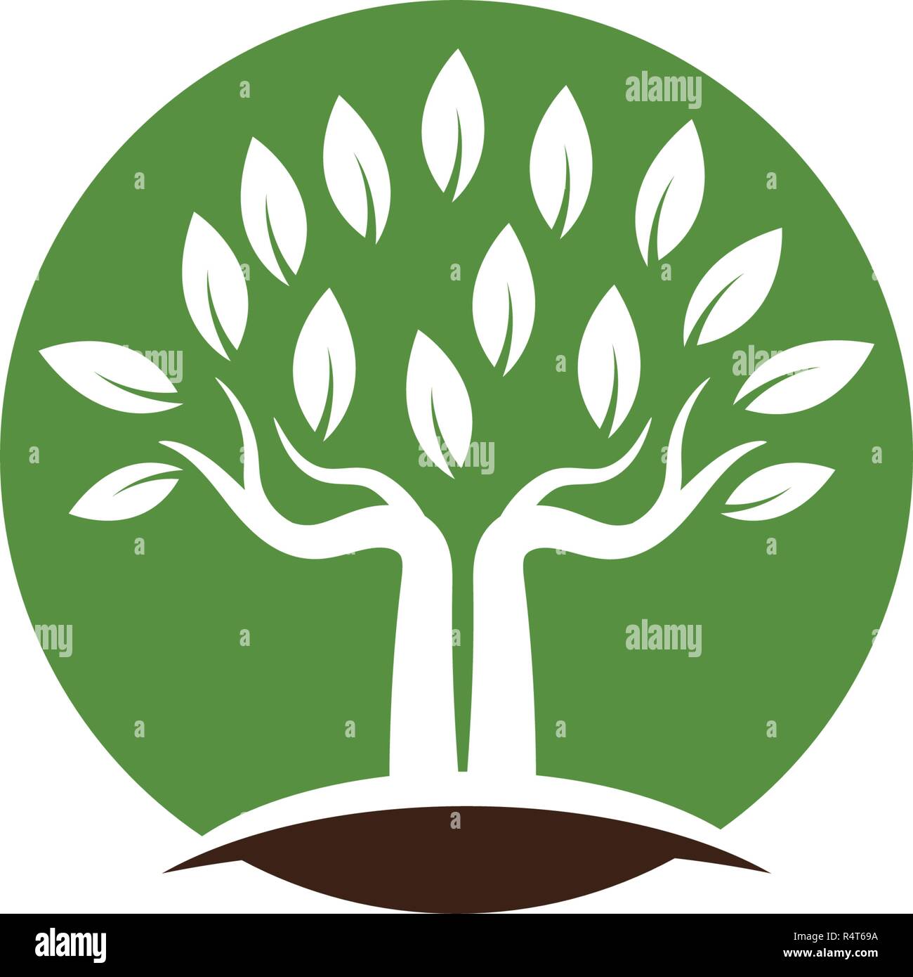 Logos of green Tree leaf ecology nature element vector Stock Vector ...