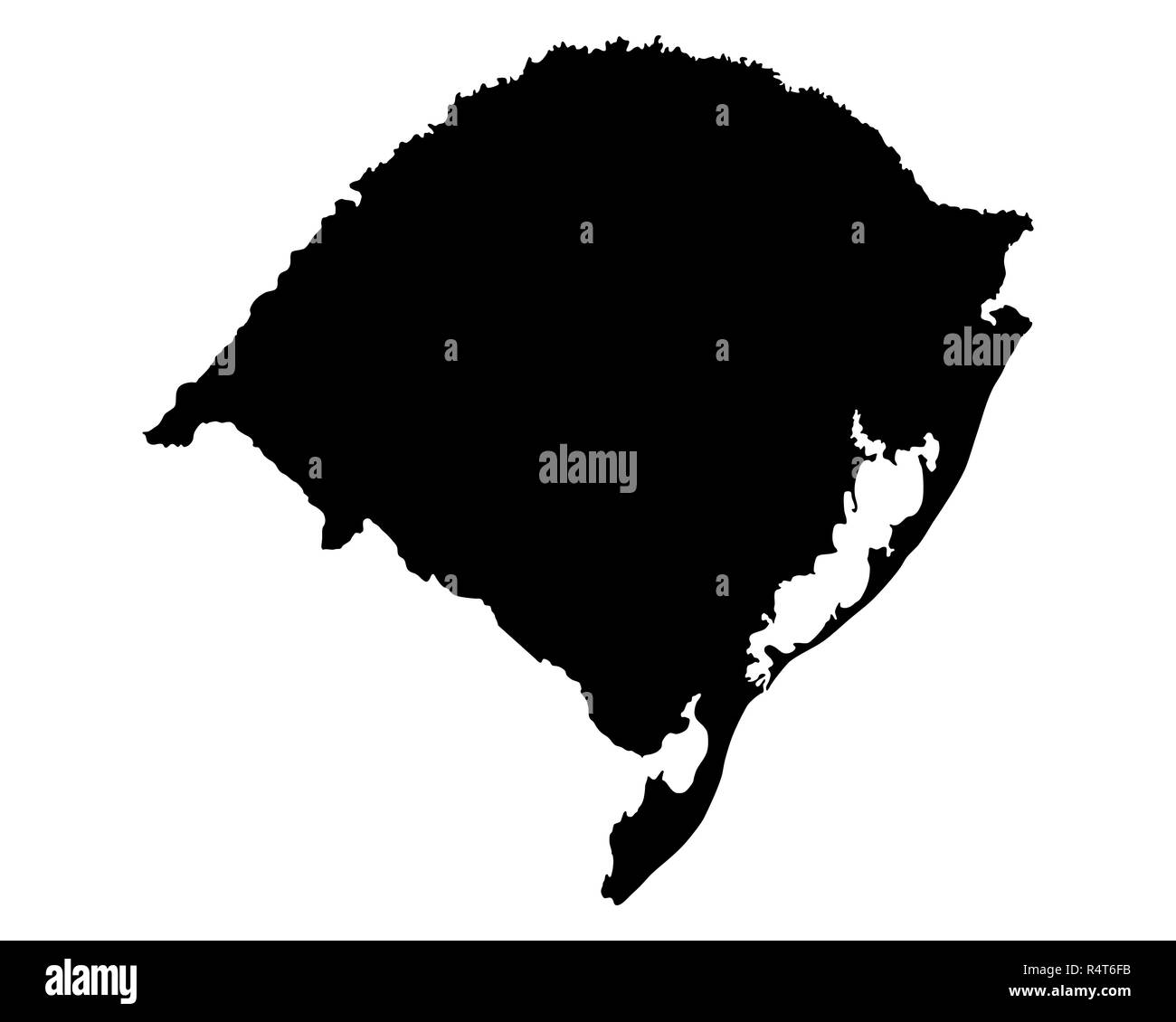 map of rio grande do sul Stock Photo - Alamy 