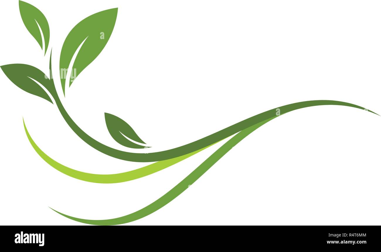 Logos of green Tree leaf ecology nature element vector Stock Vector ...