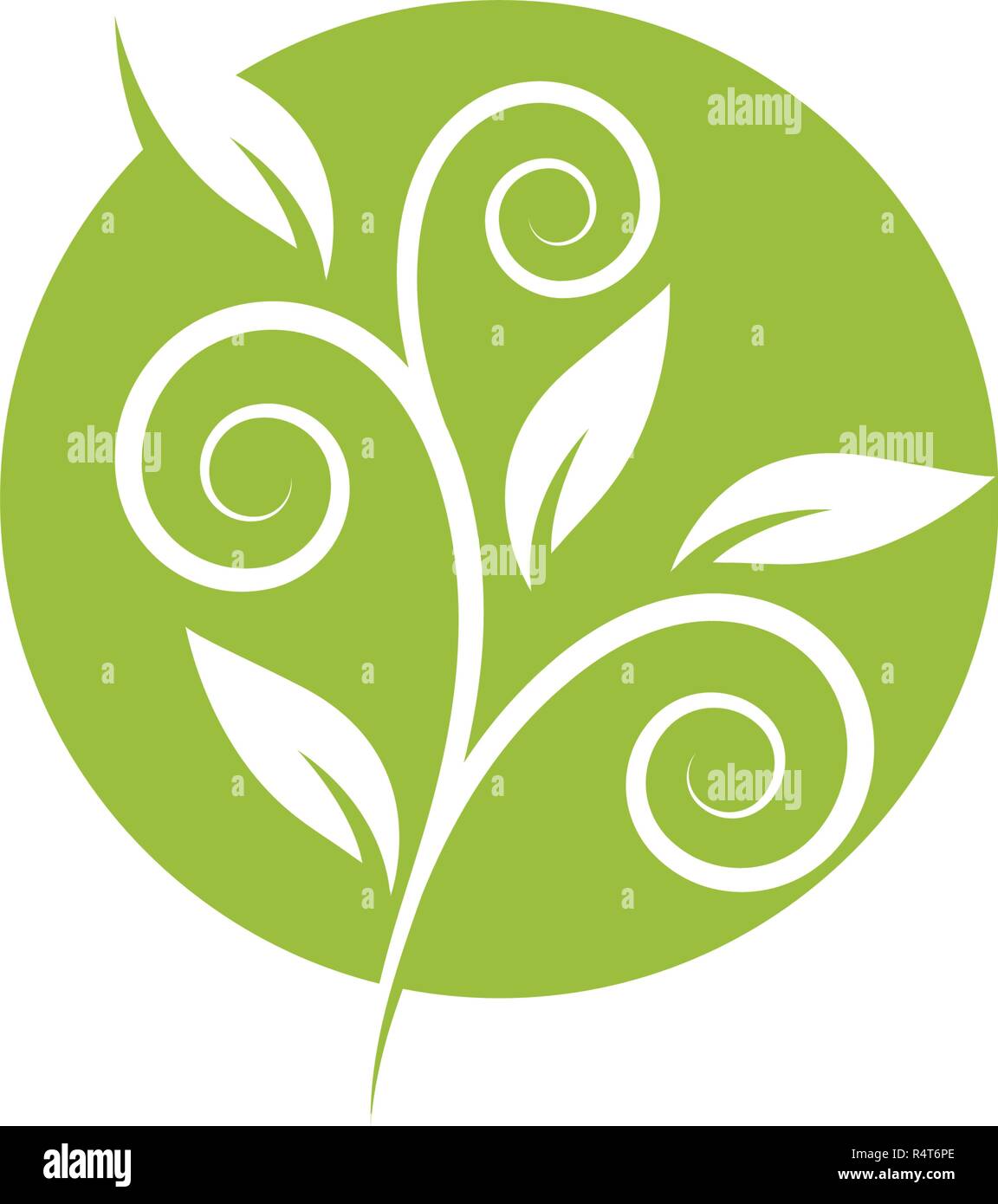 Logos of green Tree leaf ecology nature element vector Stock Vector ...