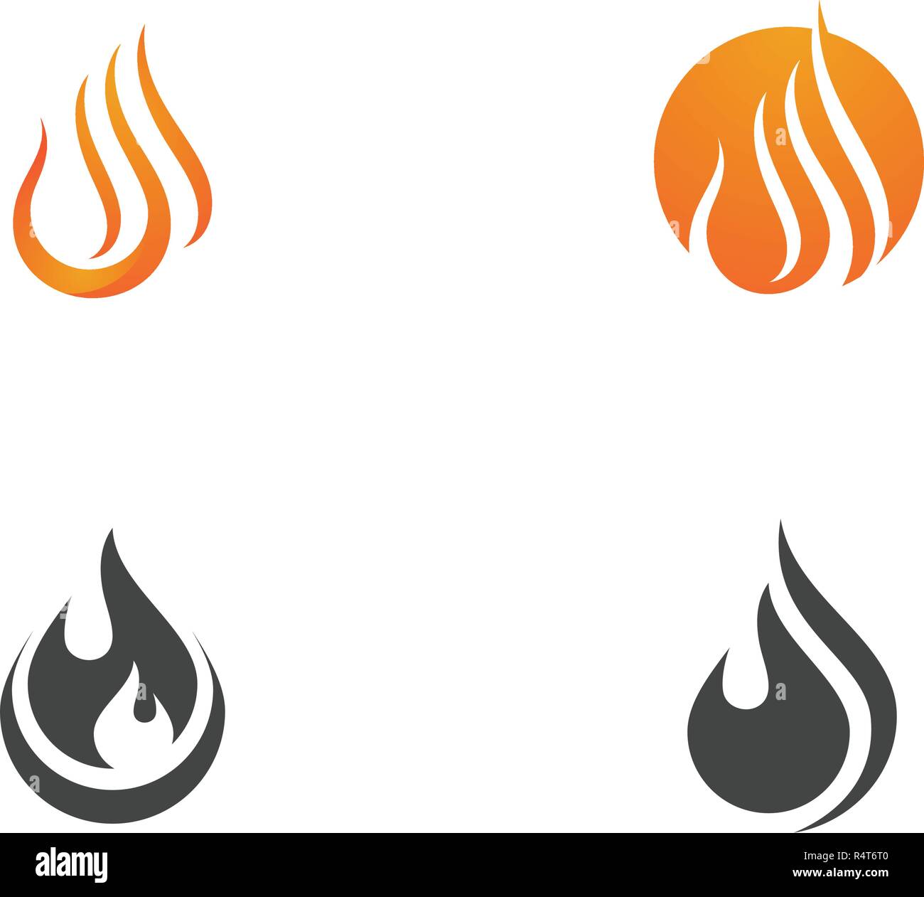 Fire flame vector illustration design template Stock Vector Image & Art ...