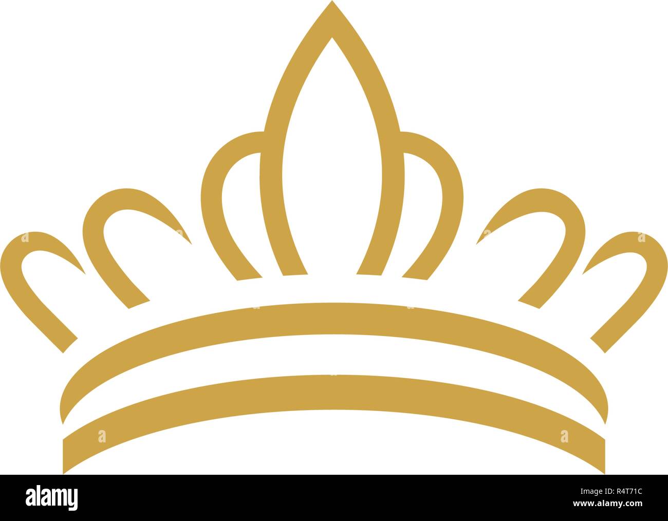 Crown Logo Template vector icon illustration design Stock Vector Image ...