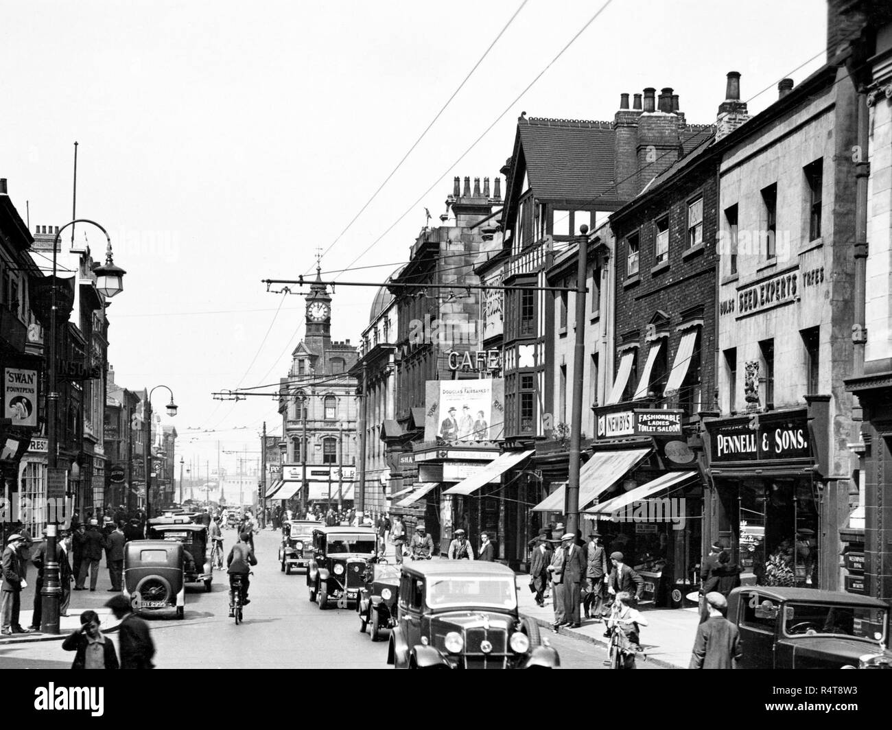Doncaster high street hires stock photography and images Alamy
