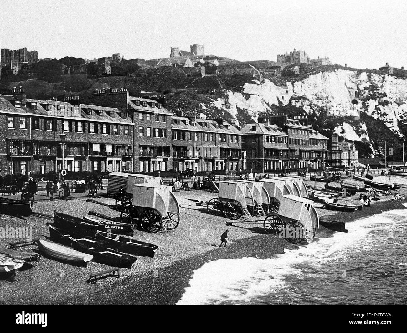 East Cliff, Dover early 1900’s Stock Photo Alamy