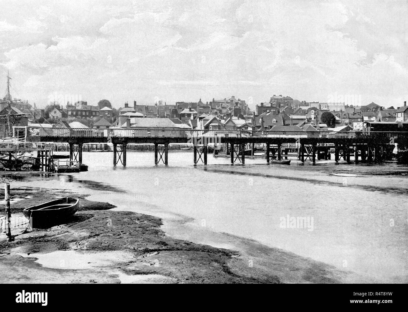 Lymington early 1900s Stock Photo - Alamy