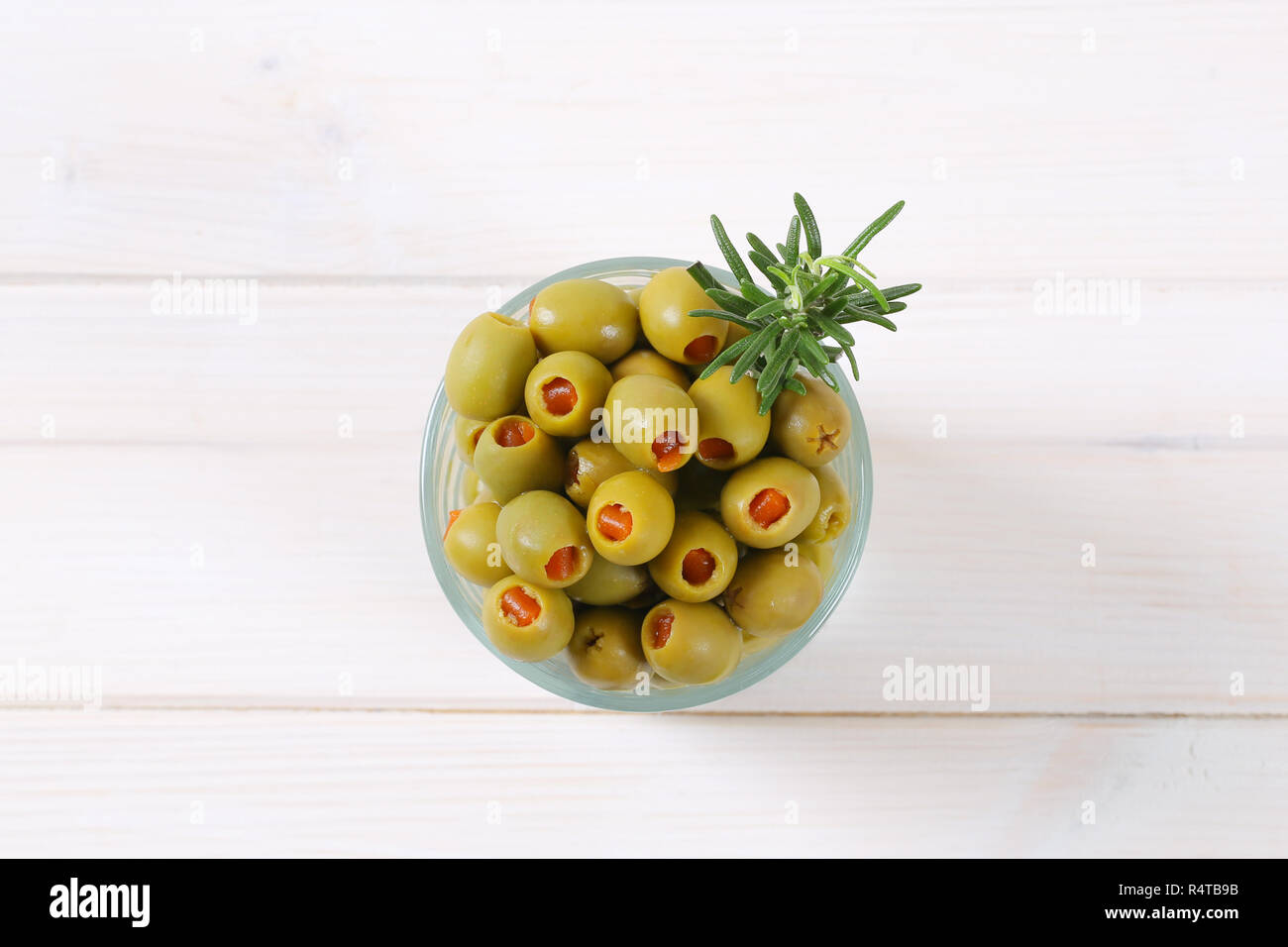 stuffed green olives Stock Photo Alamy