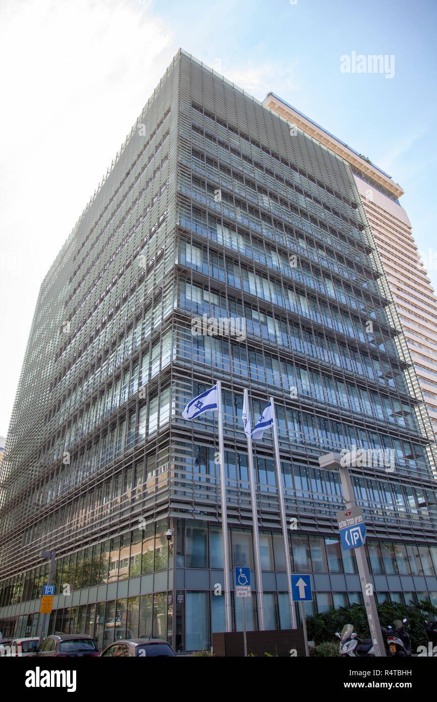 Tel Aviv TASE Stock Exchange Building - Israel Stock Photo - Alamy