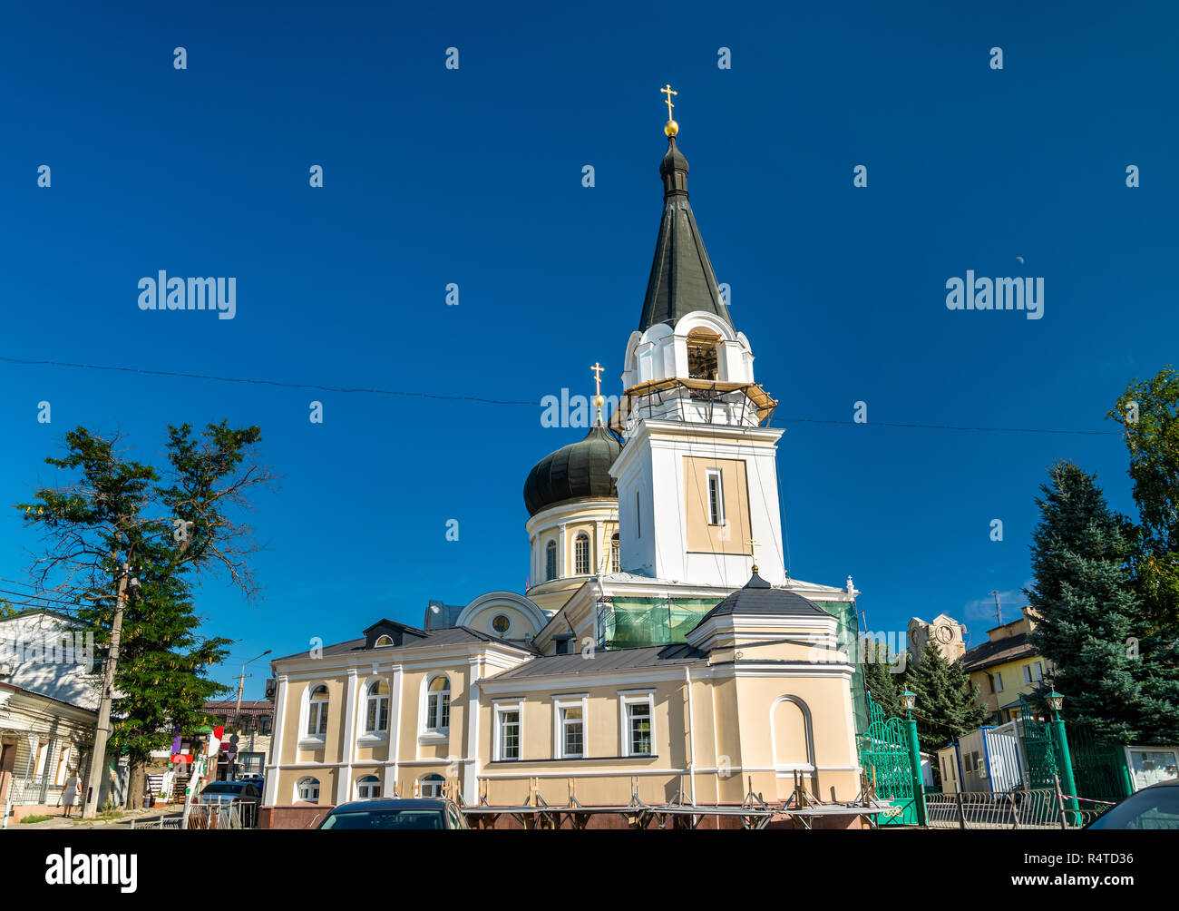 Peter and Paul Cathedral in Simferopol, Crimea Stock Photo