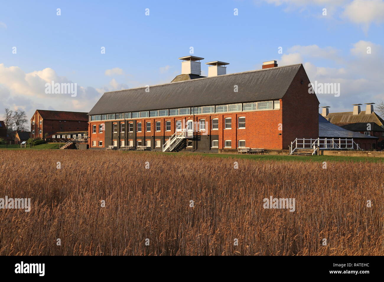 Concert Hall, Snape Maltings arts venue, Suffolk, East Anglia, England, Great Britain, United Kingdom, UK, Europe Stock Photo