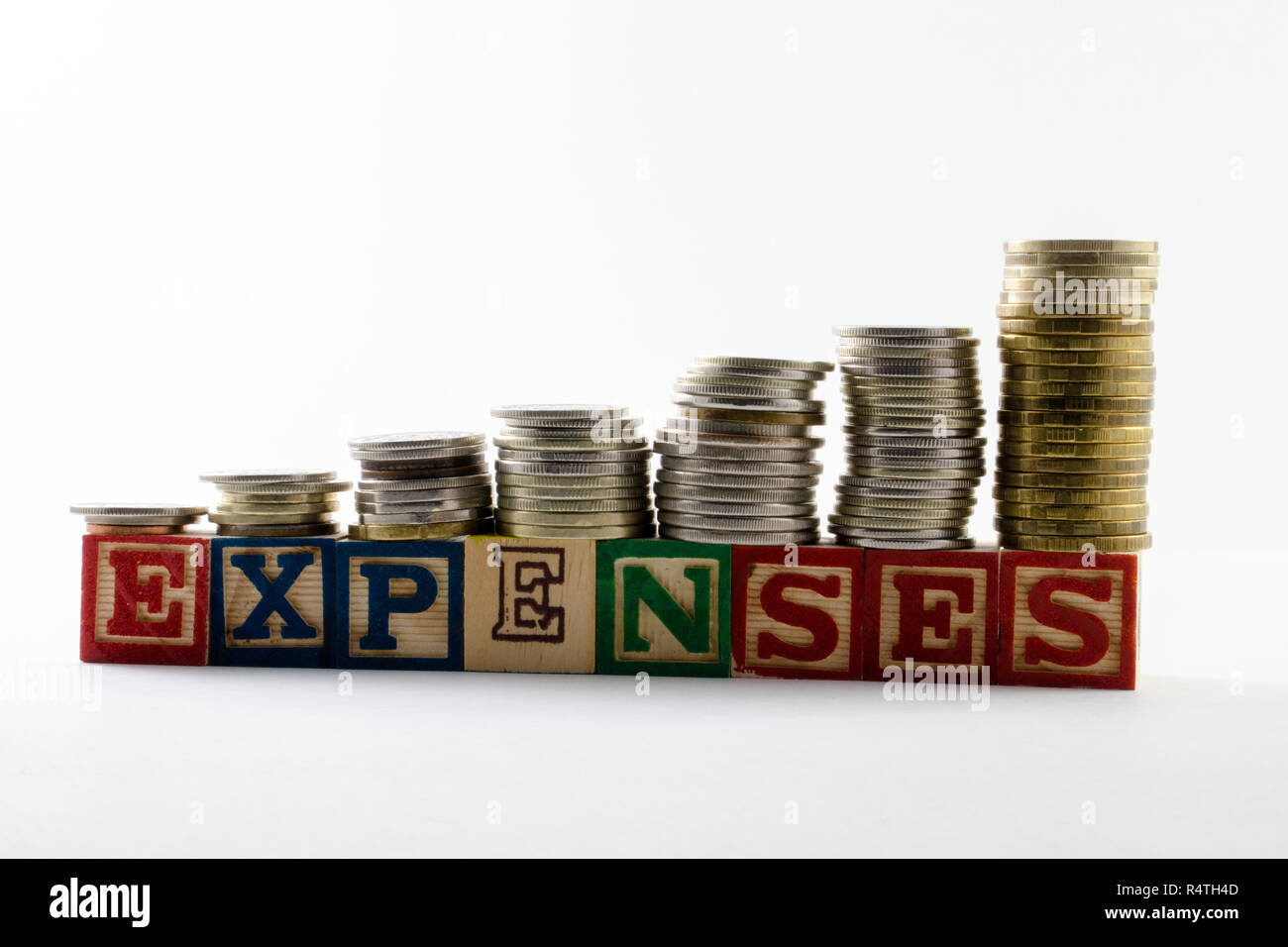 diagram of income and expenses Stock Photo - Alamy
