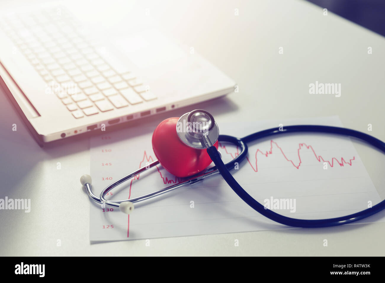 heart health cardiology concept Stock Photo
